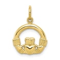 thumbnail image 1 of FB Jewels 10K Yellow Gold Claddagh CHARM, 1 of 3