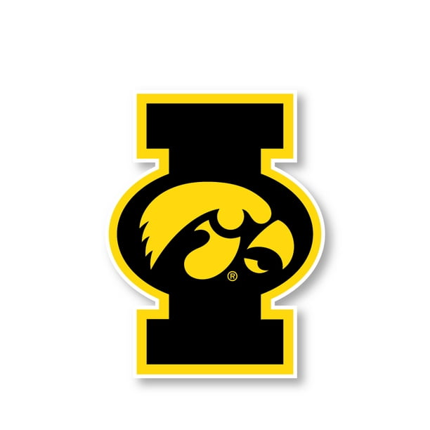 Iowa Hawkeyes 4 Inch Vinyl Mascot Decal Sticker