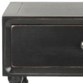 thumbnail image 4 of SAFAVIEH Siobhan Solid Rustic Nightstand with Storage Drawer, Black, 4 of 5