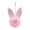 Pink, variant on All-in-One Easter Hanging Decor Kit with Bunny Ears - Assorted Ear Cutouts for Dressing Up Your Room or Event