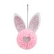 thumbnail image 1 of Decoraciones de Pascua, adornos de Pascua, regalos de Pascua, adornos de Pascua, lindos pompones con orejas de conejo y cola, decoraciones colgantes de Pascua, adornos de conejo peludo para árbol, cor, 1 of 1