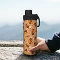 thumbnail image 7 of Uemuo Hippie Ditsy Floral 18OZ Insulated Kettle, Sports Water Bottle, Stainless Steel Kettle, Vacuum Insulated Flask, Flip Lid Travel Mug, 7 of 7