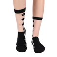 thumbnail image 4 of 4 pares de calcetines de encaje, calcetines tobilleros transparentes, calcetines de malla de moda para mujer, calcetines de cristal ultrafinos para niñas y mujeres, 4 of 5