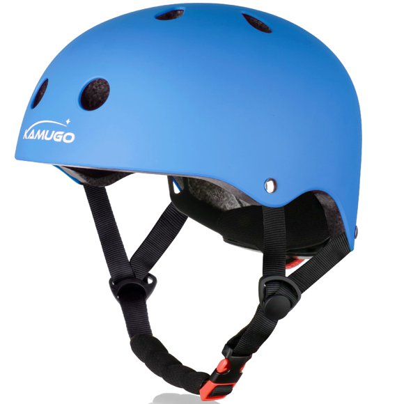 KAMUGO Kids Bike Helmet,Toddler Helmet Adjustable Bicycle Helmet Girls Or Boys Ages 3-4-5-6-8 Years Old,Multi-Sports for Cycling Skateboard Scooter