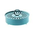 thumbnail image 1 of Cipaher Porta Incienso con Tapa Porta Espiral Repelente de Mosquitos Bandeja de Acero Inoxidable, Azul, 1 of 8