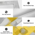 thumbnail image 5 of Yellow Abstract Outdoor Rug 6x9 Ft, Non Slip Washable Area Rug, Grey Geometric Oil Painting Vintage Gradient Patio Rugs Carpet Runner, Large Floor Mat for Indoor/Outdoor Deck Porch Camping, 5 of 8
