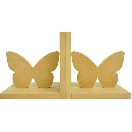 Kaisercraft Beyond The Page MDF Butterfly Bookends-5.5"X5.5"X5"