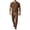 A Coffee, variant on Two Piece Sets for Men Ice Silk Pants for Summer Thin And Trendy Loose And Hanging Men's Breathable Casual Pants Sports Suit for Men Black L