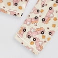 thumbnail image 4 of CAUYDY Infant Boy Clothes Newborn Pjs Fall Winter Long Sleeved Top and Elastic Waist Pants 2PCS Comfy Set Baby Outfits for Boys 12M 18M 24M 1T 2T Sizes 1-2 Years,Purple, 4 of 5
