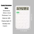 thumbnail image 5 of Standard Calculator 12 Digit,Desktop Large Display and Buttons,Calculator with Large LCD Display for Office,School, Home & Business Use,Automatic Sleep,with Battery, 5 of 8