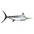 thumbnail image 5 of FRCOLOR Wall Decor Indoor Outdoor Iron Art Shark Wall Hanging Sculpture Home Decorative Ornament, 5 of 8