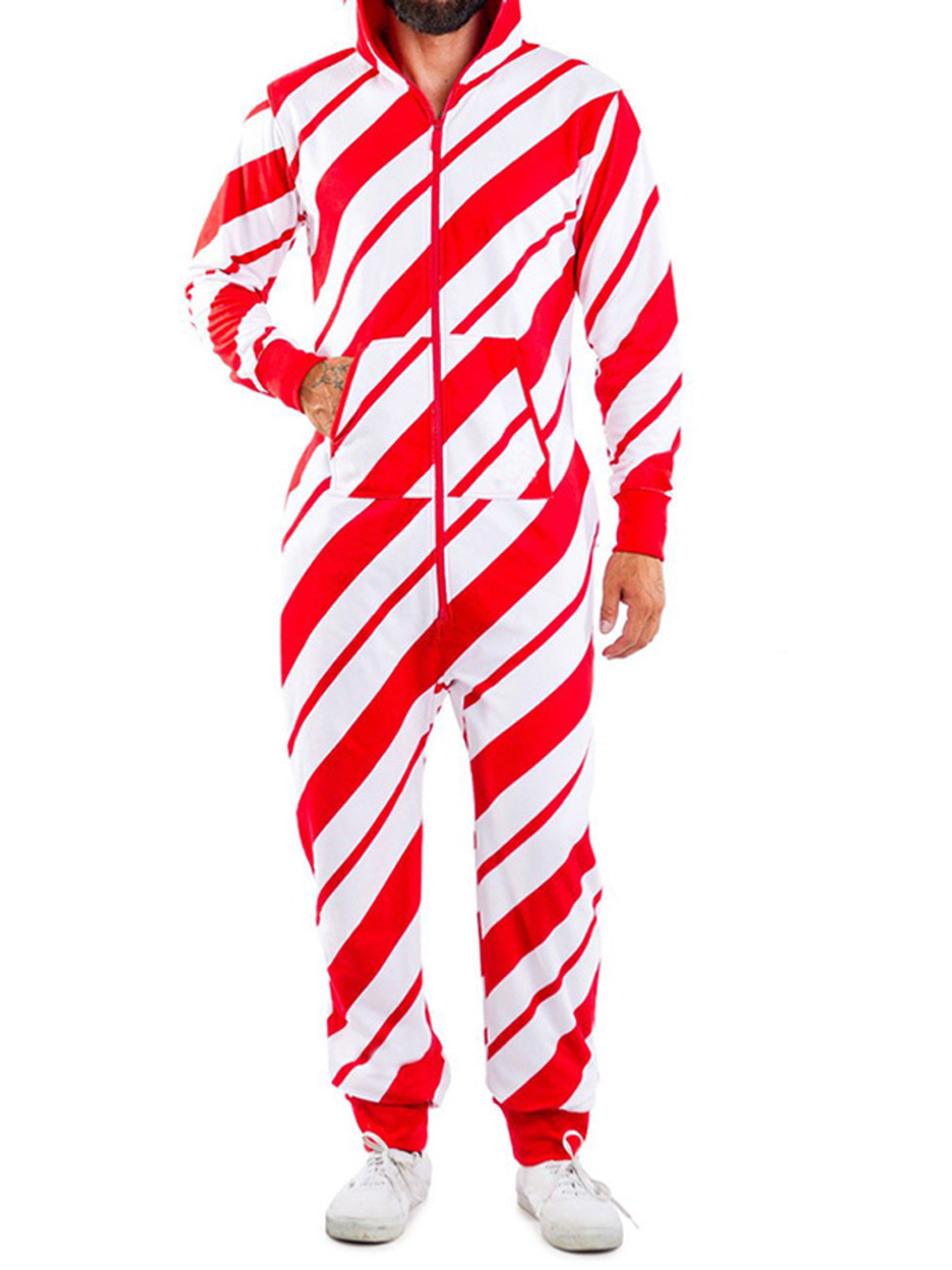 Long Sleeves Hoodie Jumpsuit 