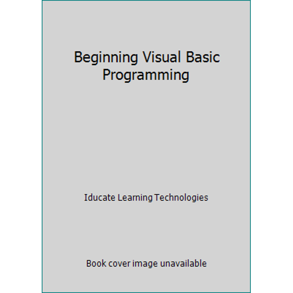 Pre-Owned Beginning Visual Basic Programming (Paperback) 1490379894 9781490379890