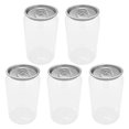thumbnail image 3 of MLINS 5 Pcs Bouteilles de Jus en Plastique Réutilisables Bocaux à Lait Petites Bouteilles de Jus Conteneur de Lait de Voyage Conteneurs de Jus Crémier Conteneurs Liquides, 3 of 7