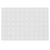 PBPBOX Sturdy White Metal Pegboard for Wall Mounted Tool Organizer and Garage Storage