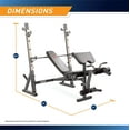 thumbnail image 3 of Marcy Pro Adjustable Olympic Weight Bench MD-857, 3 of 7