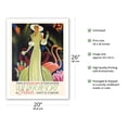 thumbnail image 2 of To Your Favorite Winter Resort - Pullman Company - Vintage Railroad Travel Poster by William P. Welsh c.1935 - Fine Art Matte Paper Print (Unframed) 20x26in, 2 of 4