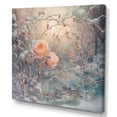thumbnail image 2 of Designart "Peach Enchanted Roses V" Floral Rose Wall Decor, 2 of 5