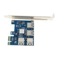 thumbnail image 1 of pcie 1 a 4 jinwen PCI E 16X ranuras de tarjeta vertical extensor de tarjeta, 1 of 8