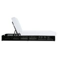 thumbnail image 6 of SAFAVIEH Gillian Outdoor Patio Sunlounger, White/Black, 6 of 15