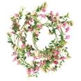thumbnail image 3 of GRNSHTS 7Ft Artificial Silk Flower Daisy Vine Hanging Garland Plant Home Garden Wedding Decor, Light Pink, 3 of 5