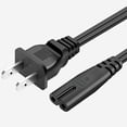 thumbnail image 1 of wonima11 6FT 2 Prong AC Elliptical Power Cord for YOSUDA, GUGTTR, WESTIONC, ANCHEER Under Desk Elliptical Machines, 1 of 1