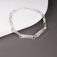 thumbnail image 4 of LavaJewelry, Personalized Couple Bracelet, 925 Sterling Silver, Silver Bracelet for Couple XS, 4 of 6