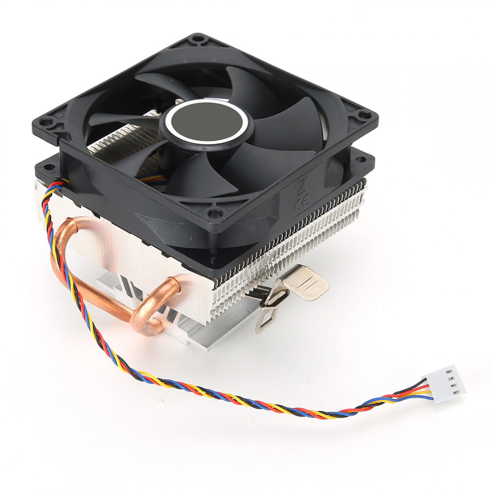 4-Pin Connector with Foldable Hinges for AMD 775/1150 / 1151/1155 / 1156/1366 CPU Cooler,Black Large Air Volume Quiet CPU Air Cooler Down Blow CPU Cooler 