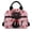 Black Cat Strawberry Print, variant on POLERO Personalized Thermal Lunch Tote for Travel Daily, Aluminum Film Material Reinforced Stitching Lunch Cooler Bag, Turtle Print