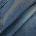 thumbnail image 4 of Men Casual Fash Pocket Denim Shorts Straight Type Overalls - B, 4 of 4
