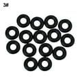 thumbnail image 4 of 100Pcs Wacky O Rings Wacky Rigging Soft Plastic Worms Fishing Lure Fishing Rig Fishing Tackle Connectors Tackle 1.0-5.3Mm 5 Size 4#, 4 of 10