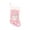 Pink, variant on wznxdo Fashion Christmas Socks Gift Bag Christmas Decorative Stockings Pendant Xmas Sock with Faceless Doll Ornament Christmas Decorations Sale Clearance
