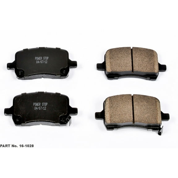 Power Stop Front Z16 Evolution Ceramic Brake Pads 16-1028 Fits 2014 Volkswagen Jetta