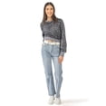 thumbnail image 1 of Sudadera Quarry Cropped Animal print Para Mujer, 1 of 5