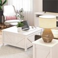 thumbnail image 4 of Ameriwood Home Table Basse Relevable Farmington en Pin Ivoire, 4 of 16