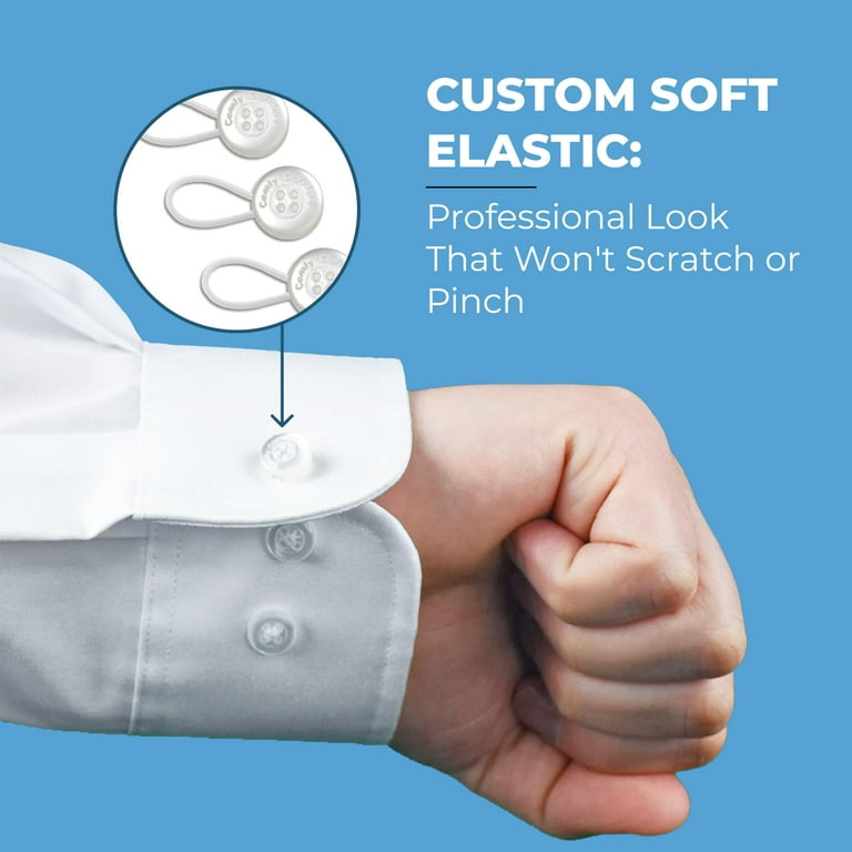 dress shirt collar extender walmart TUWAFE Collar Extenders for Mens Shirts,36 Pcs Shirt Collar Button Extenders,Comfortable  Soft Elastic Expand Tight Neck Relief,Dress Shirt Pants Button Extensions  Set for Dress Shirts