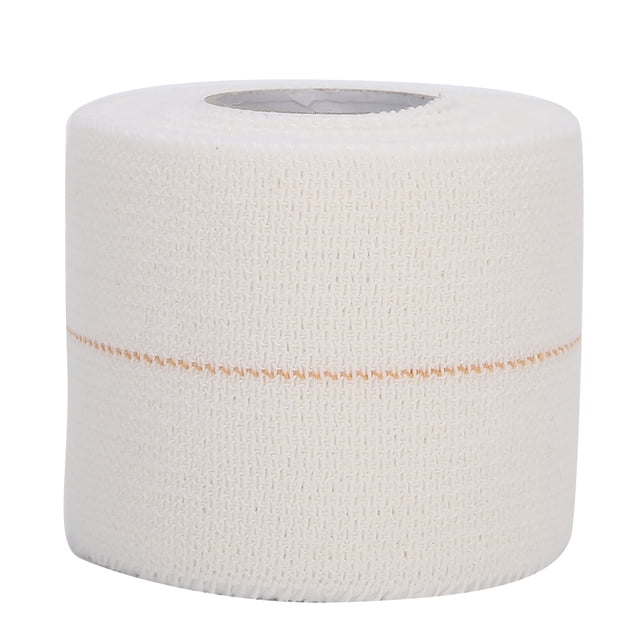 Portable Coton Sport Entorse Fixation Bandage Joint Ligament Protection Bandage Blanc5cm x 4.5M