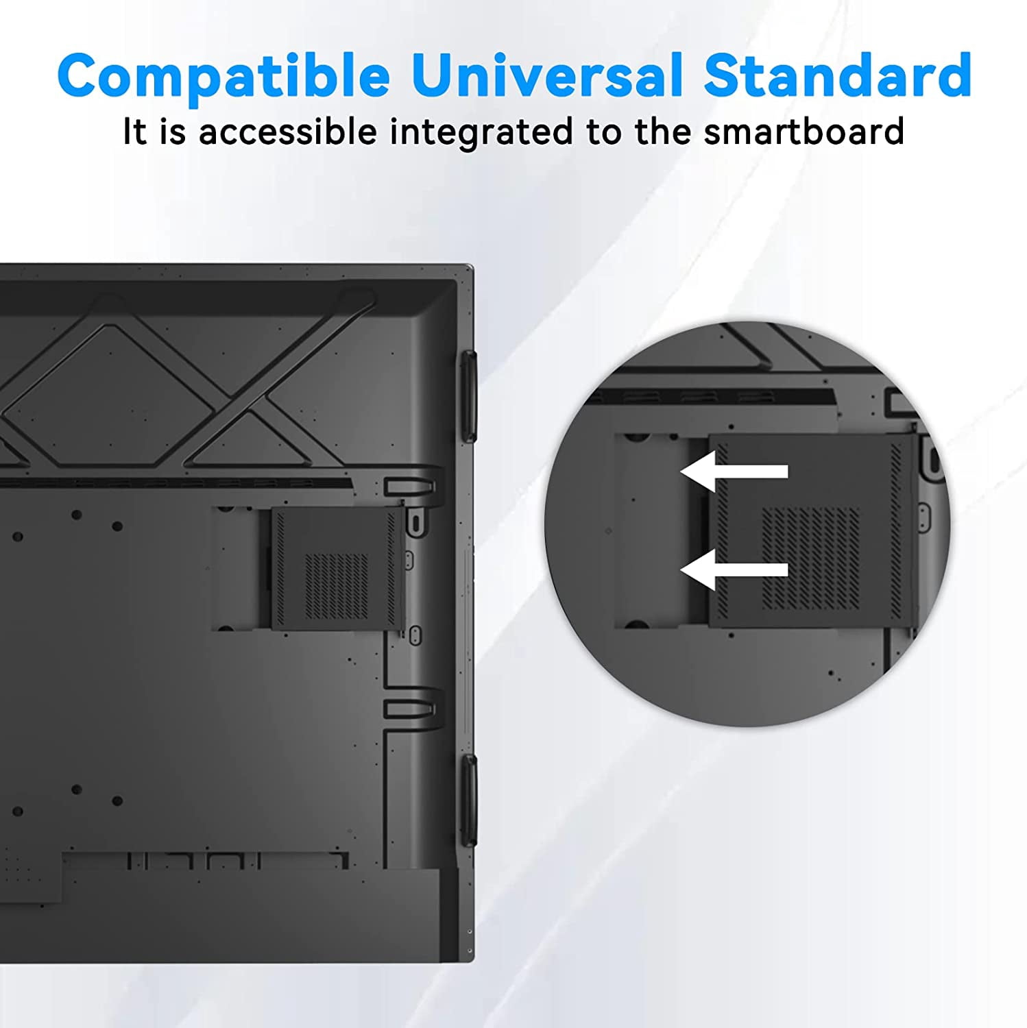 TIBURN Mini PC Windows 11 Pro, Intel I5-12450H Quad-Core Processor Mini Computers, Desktop Computers 4K UHD Board