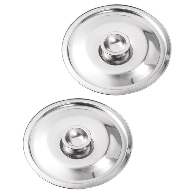 Houderco 2Ud Cubierta De Olla De Acero Inoxidable Para Cocción Rápida Y En Cocina