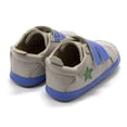 thumbnail image 5 of Old Soles Toddlers Star Markert Walker Sneakers, Gris \ Neon Blue,18 EU (2 US) M US, 5 of 7