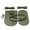 Green, variant on Set DIY PU Leather Crochet Bag Bottom Base Drawstring Bag Buckle For Bag Making - Brown