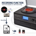 thumbnail image 4 of Tocadiscos con tocadiscos Bluetooth ORCC 10 en 1 con altavoz, 4 of 8