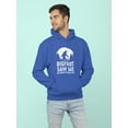 thumbnail image 2 of Bigfoot Saw Me Funny Quote Hoodie Men -GoatDeals Designs, Male Large, 2 of 4