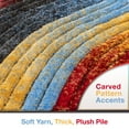 thumbnail image 4 of Well Woven San Francisco Mojave Red Modern Abstract 2'7" x 9'10" Runner Area Rug, 4 of 5