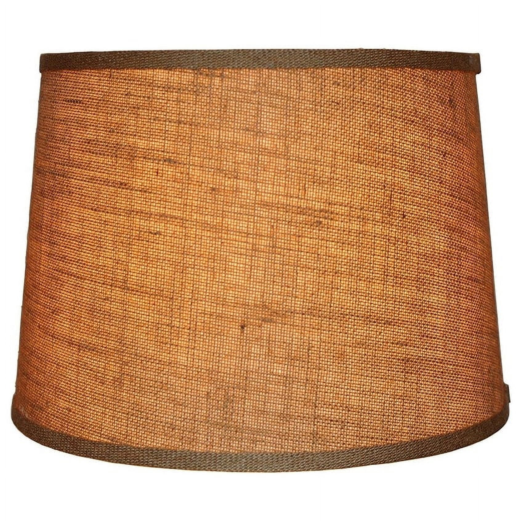Bed Bath & Beyond French Natural Burlap Drum Lamp Shade