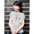 thumbnail image 2 of Pooh Bear Being A Friend T-Shirt Juniors -Smartprints Designs,  x-Small, 2 of 4