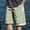 a_Gray, variant on Xysaqa Men's Cargo Shorts Relaxing Fit Casual Cotton Outdoor Shorts Elastic Waist Drawstring Big and Tall Shorts with Multi Pockets