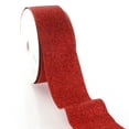 thumbnail image 2 of Ribbon Traditions 2 1/2" Wired Glitter Ribbon Red - 25 Yards, 2 of 2
