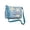 Blue, variant on Cute Messenger Bag Star Grunge Bag Lightweight Crossbody Shoulder Bag (White)