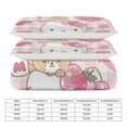 thumbnail image 2 of Hello Kitty 3-Piece Comforter Set for Bedroom, Hello Kitty Bedding Set for Kids Adults, Soft Microfiber Duvet Cover Set with Zipper Closure, 1 Duvet Cover + 2 Pillow Covers, 2 of 8